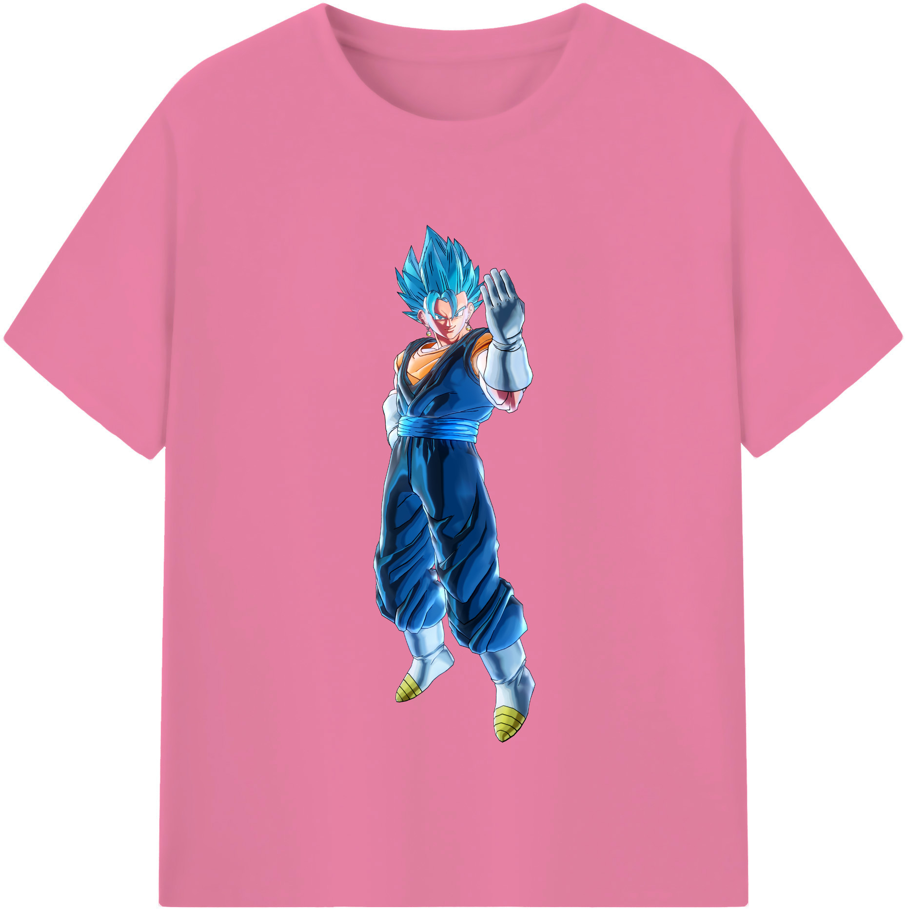 （画像用） ドラゴンボール ベジット DRAGON BALL Vegetto 綿100％半袖Tシャツ（フロントプリント）